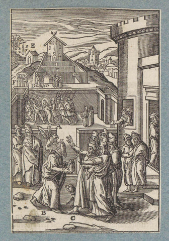 Repentance of Judas, Christopher of Shechem (II), 1629 Canvas Print