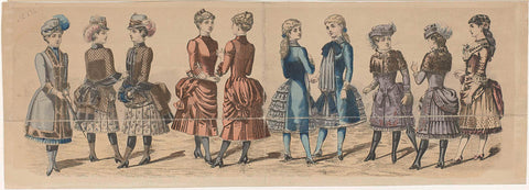 The Young Ladies' Journal, 1883, anonymous, 1883 Canvas Print