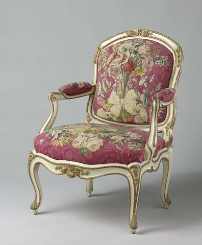 Armchair Jean Baptiste Gourdin (1723-1781), Jean Baptiste Gourdin, c. 1760 Canvas Print