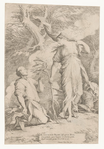 Ceres in Phytalus, Salvator Rosa, c. 1662 Canvas Print