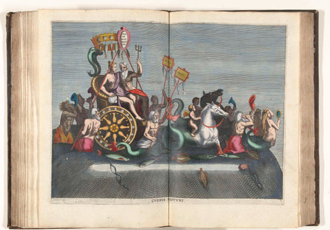 Triomfwagen van Neptunus, 1599, anonymous, 1599 Canvas Print