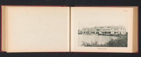 View of the women's building, designed by Sophia Hayden at the World's Columbian Exposition in Chicago in 1893, Charles Dudley Arnold, 1893 Canvas Print