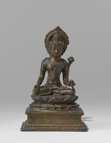 Two Statuettes of Padmapani, anonymous, 850 - 930 Canvas Print