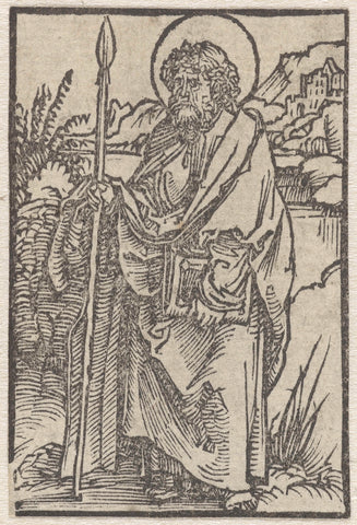 Apostel Thomas, Albrecht Dürer (circle of), 1503 Canvas Print