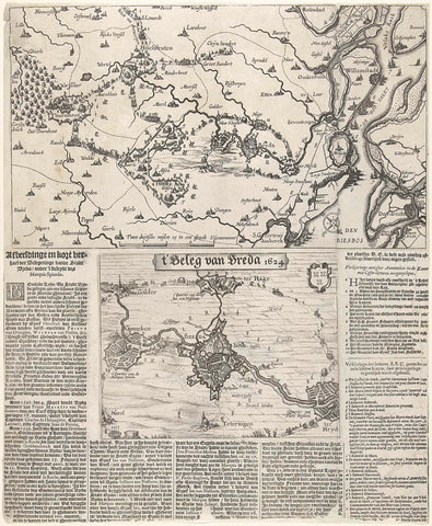 Siege of Breda, 1624, Claes Jansz. Visscher (II) (workshop of), 1624 Canvas Print