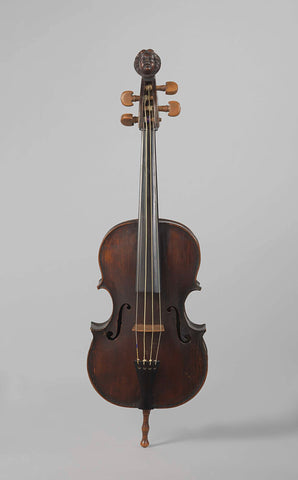 Tenor viola or violoncello piccolo, Hendrik Aerninck, 1677 Canvas Print