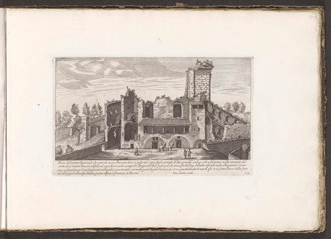 Temple of Serapis, anonymous, 1680 Canvas Print