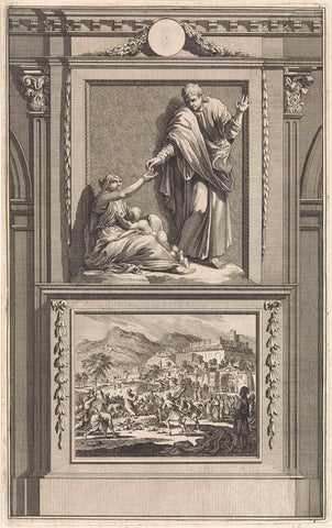 H. Stephen, Jan Luyken, 1698 Canvas Print