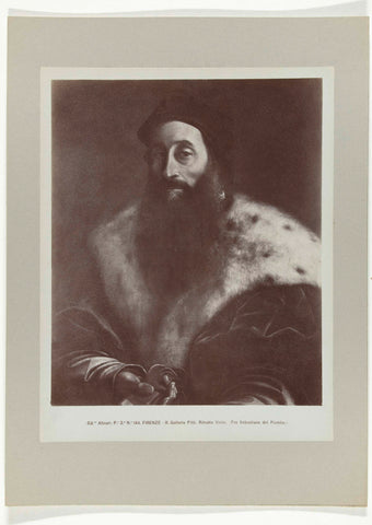 Portrait of a Man, Fratelli Alinari, c. 1880 - c. 1895 Canvas Print