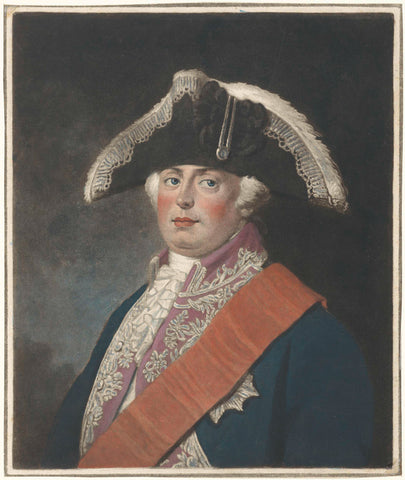 Portrait of Frederick William II, King of Prussia, Charles Howard Hodges, 1794 Canvas Print