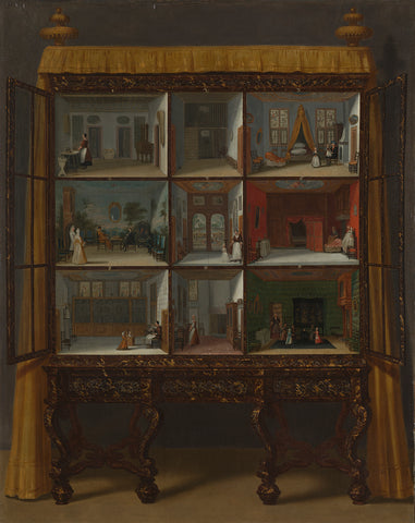 Dolls’ House of Petronella Oortman, Jacob Appel (I), c. 1710 Canvas Print