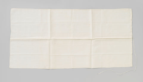 Pillowcase of coarse linen, , c. 1800 - c. 1900 Canvas Print