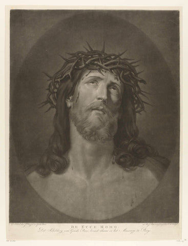 Ecce Homo, Charles Howard Hodges, 1806 Canvas Print