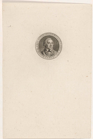 Portrait of Iperus Wiselius, Abraham Jacobsz. Hulk, 1787 Canvas Print