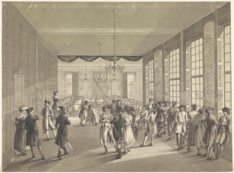 General Central Assembly in The Hague, 1795, Johan Daniël de Gijselaar, 1796 Canvas Print