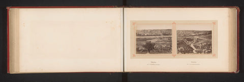 View of Jerusalem, Félix Bonfils, c. 1873 - in or before 1878 Canvas Print