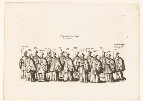 Funeral procession of Archduke Albrecht (plate VII), 1622, Cornelis Galle (I), 1623 Canvas Print