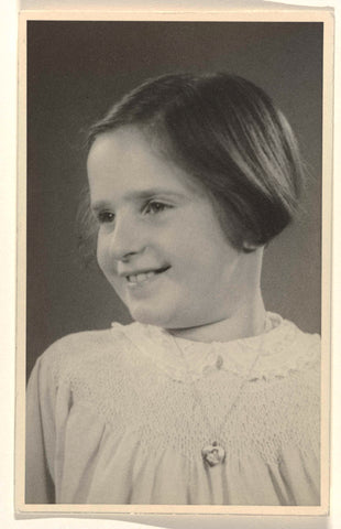 Portrait of Isabel Wachenheimer in Lysil, 1937, anonymous, 1937 Canvas Print