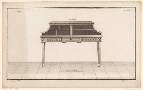 Greenhouse Paper, Nicolas Dupin, 1772 - 1779 Canvas Print