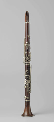 Clarinet, anonymous, c. 1850 Canvas Print