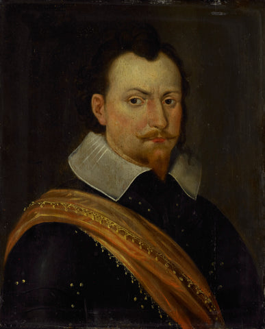 Portrait of Louis Henry, Prince of Nassau-Dillenburg, anonymous, c. 1625 - c. 1650 Canvas Print