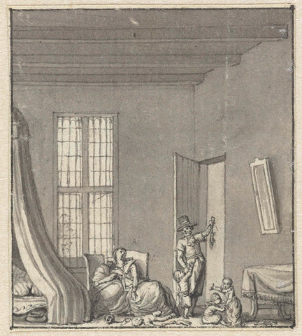 In 't Jaar 1573, anonymous, c. 1789 - c. 1810 Canvas Print