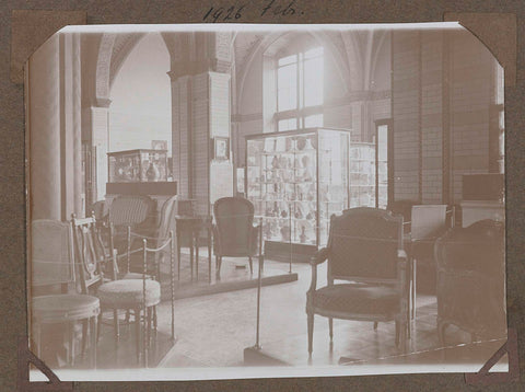 Porcelain hall seen from southeast in 1926, 1926 Canvas Print