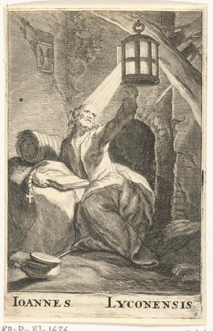 Saint John of Lyco, Frederick Bloemaert, after 1636 - c. 1670 Canvas Print