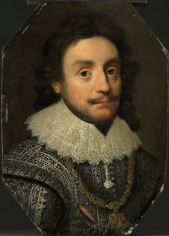 Portrait of Frederick V (1596-1632), Elector of the Palatinate, Michiel Jansz van Mierevelt (copy after), in or after 1621 Canvas Print