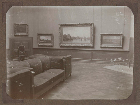 Room 370 in the Drucker extension in 1922, 1922 Canvas Print