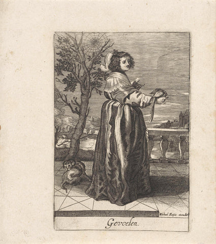 Touch, anonymous, 1600 - 1676 Canvas Print