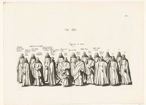 Funeral procession of Archduke Albrecht (plate XXI), 1622, Cornelis Galle (I), 1623 Canvas Print