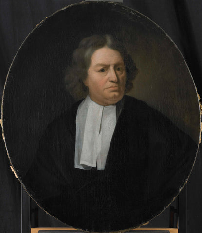 Portrait of Jan van der Burgh, Director of the Rotterdam Chamber of the Dutch East India Company, elected 1649, Pieter van der Werff, 1695 - 1722 Canvas Print