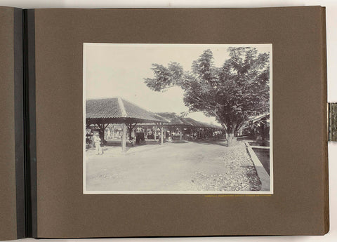 Kampong north rail large passar north side, Atelier Kurkdjian, 1917 Canvas Print