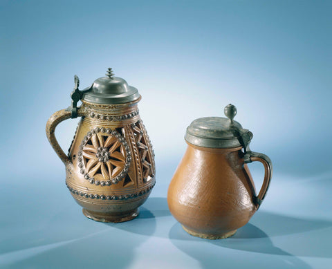 Jug with pierced sides, anonymous, c. 1625 - c. 1649 Canvas Print