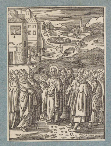 Parable of the lost sheep, Christopher of Shechem (II), 1629 Canvas Print