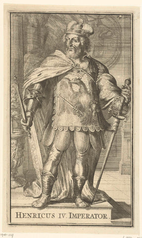 Portrait of Henry IV, Romeyn de Hooghe, 1701 Canvas Print