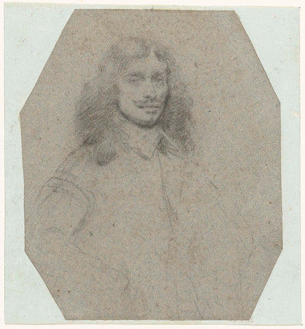 Portrait of a (Spanish?) lord, half-time, to the right, Gerard ter Borch (II), after c. 1645 - before c. 1650 Canvas Print