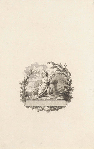 Titelpagina voor: Willem Hendrik Sels 'Beschouwingen', 1777, Reinier Vinkeles (I), 1777 Canvas Print