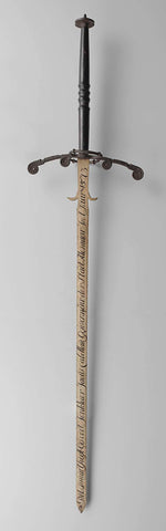 Sword of Jacob Cabeljauw, anonymous, before 1573 Canvas Print