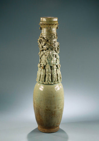 Vase, anonymous, c. 1127 - c. 1279 Canvas Print