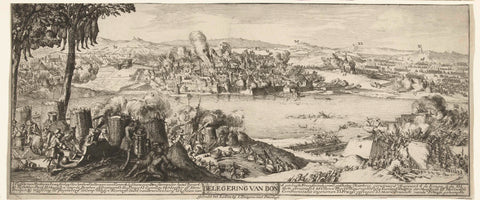 Siege of Bonn, 1689, Romeyn de Hooghe (circle of), 1690 Canvas Print