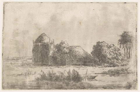 The full haystack, anonymous, 1630 - 1700 Canvas Print