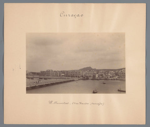 Willemstad, Otra Bande (other side), anonymous, 1900 - 1905 Canvas Print