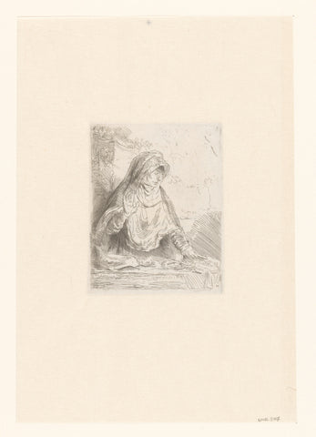 The Virgin with the instruments of the Passion, William James Smith, 1815 - 1835 Canvas Print