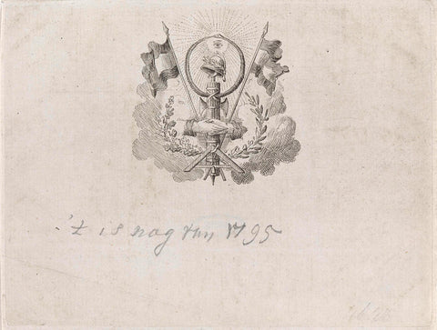 Symbol of Unity, 1795, anonymous, 1795 Canvas Print