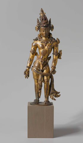 The Bodhisattva Padmapani, anonymous, c. 1300 - c. 1400 Canvas Print