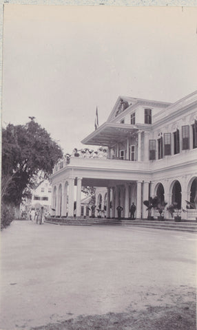 Governor's Palace in Paramaribo, Andries Augustus Boom, 1912 Canvas Print