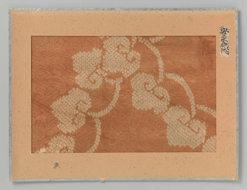 Fragment textile, anonymous, 1772 - 1781 Canvas Print