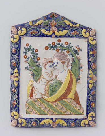 Plate, anonymous, c. 1880 - c. 1910 Canvas Print